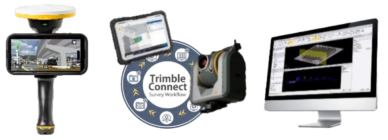 Site Vision　Trimble ACCESS　Pix4Dcatch
